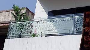 Glass Railing Design For Balcony Modern