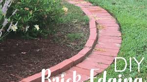 Diy Brick Garden Edging Step By Step