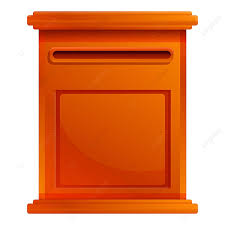 Letterbox Icon Cartoon Vector Business