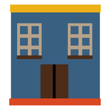 Geometric House Minimalist Icon Png