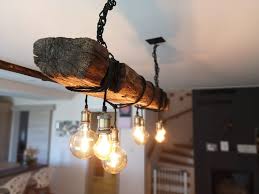 rustic oak beam chandelier abel von