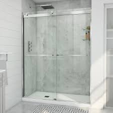 Semi Frameless Bypass Shower Door