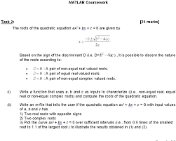 Roots Of The Quadratic Equation Ax