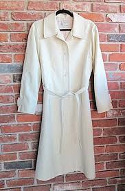 London Fog Beige Trench Coats For Women