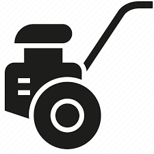 Hand Mini Motoblock Tractor Icon