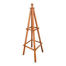 Medium Wood Obelisk Trellis For