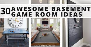 30 Awesome Basement Game Room Ideas