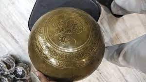 Gold Brass Nepali Karveen Bowl