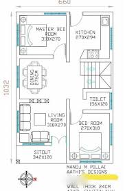 2 Bedroom Single Floor House And Plan