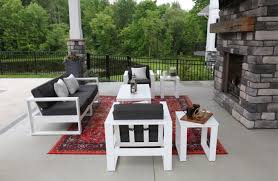 Poly Outdoor Deep Seating Furniture For