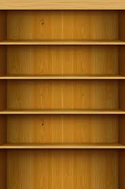 45 Empty Bookshelf Wallpaper