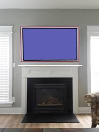 Tv Size For Above Fireplace