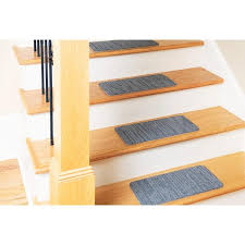 Nance Carpet And Rug L And Stick Greyscale Indoor Outdoor 8 In X 18 In Commercial Stair Tread Set Of 13