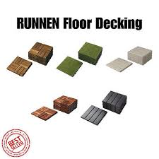 Ikea Runnen Decking Outdoor Deck Tiles