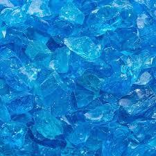 Dragon Glass 25 Lb Sea Blue Landscape Glass 1 2