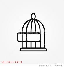Bird Cage Icon For Your Design Logo