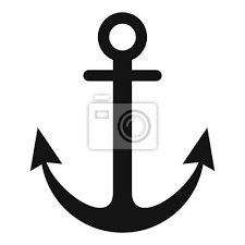 Sea Anchor Icon Simple Ilration Of