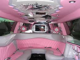 Pink Limousine Hire 7 Vanquish Pink
