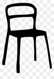 Chair Clipart Black And White