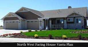 North West Facing House Vastu Plan