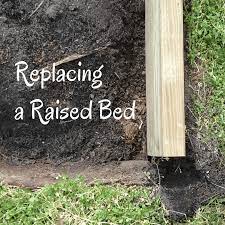 Replacing A Raised Garden Bed Home
