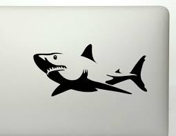 Great White Shark Vinyl Decal Sticker