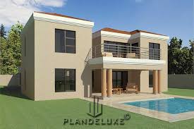 Double Story 4 Bedroom House Floor Plan