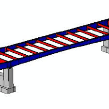 primary structural system of the bridge