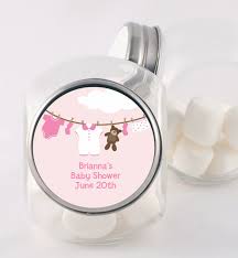 Baby Shower Candy Jars Candles