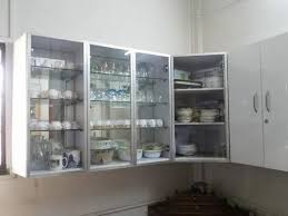 Polished Aluminum Kitchen Cabinet