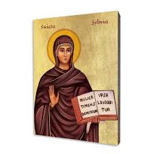 Saint Sylvia Icon