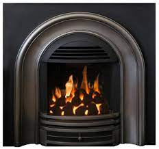 Classic Arch Small Fireplace With
