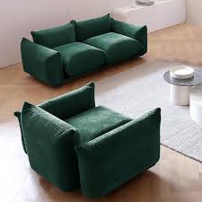 Green Sofa Couch Living Room