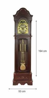 Wooden Brown Mq 0703 Grandfather Clock