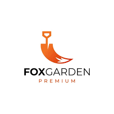 Premium Vector Fox Tail Garden Logo