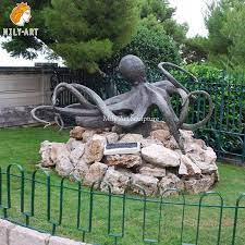 Large Bronze Octopus Sea Animal