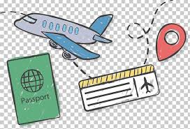 Airplane Airline Ticket Travel Icon Png