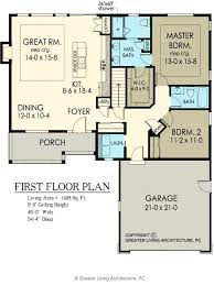 House Plans Greater Living Architecture