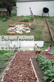 Backyard Makeover On A Budget Mulch Patio