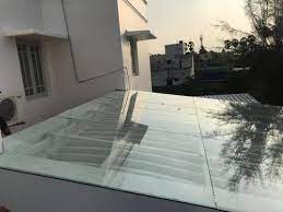 Roof Top Security Toughened Glass