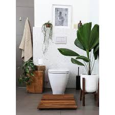 Teak Indoor And Outdoor Shower Bath Mat