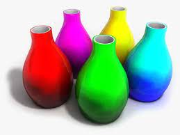 Small Design Glass Vase 3d Model