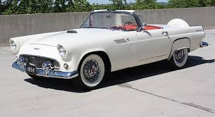 Colonial White 1956 Ford Thunderbird