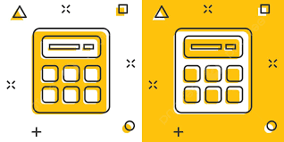 Calculator White Icon Png Images
