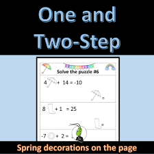 Spring Solving One And Two Step