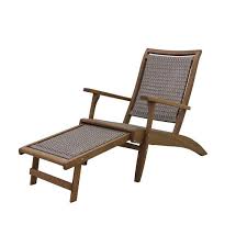 And Eucalyptus Outdoor Lounge Chair