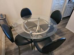 Dining Table W 4 Chairs Furniture