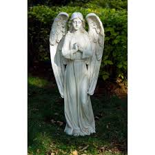 Praying Angel Standing Statue 75600