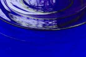 Cobalt Blue Glass Bowls Stardust