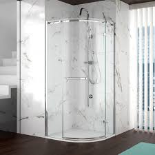 Frameless 1 Door Quadrant Shower Door